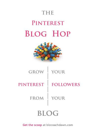 The Pinterest Blog Hop - Grow your Pinterest followers from your blog