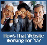This is your website talking - got a minute?